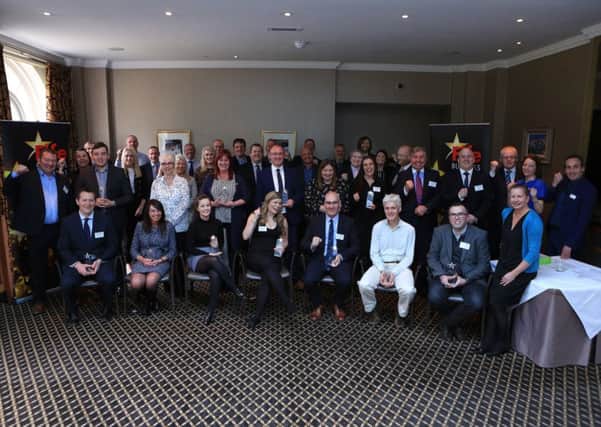 Past and present winners who attended the Champions Lunch have been challenged to help the Chamber develop and enhance the Fife Business Awards.