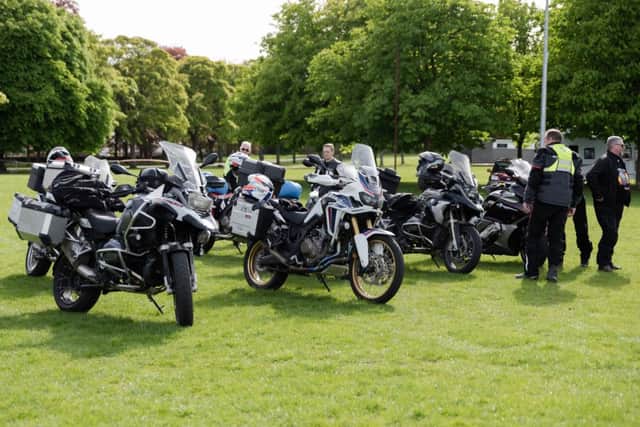 Motorbike enthusiasts gather in Beveridge Park for the Saturday night talk. Pics by R&D Photography 381.
