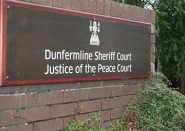 John Mackie appeared at Dunfermline Sheriff Court.