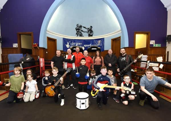 Denbeath Boxing Club have organised the live music night.