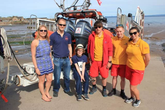 Mayday Coastal Challenge jointly hosted by Kinghorn and Aberdour RNLI fundraising branches. Pics: Elinor Chalmers