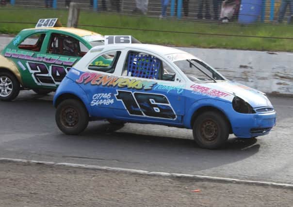 Brian Galloway in his Prostock Basic car.