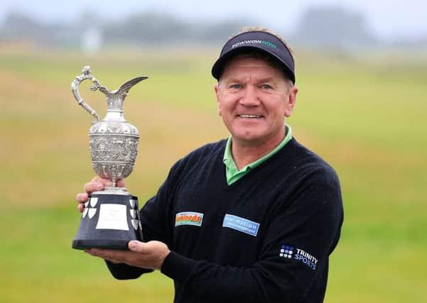 Paul Broadhurst is aiming to get his hands on the Senior Open title for a second time.   (Photo by Phil Inglis/Getty Images)