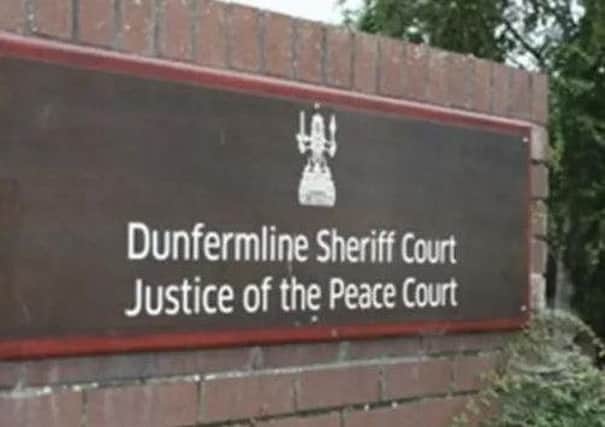 Douglas Bell appeared at Dunfermline Sheriff Court.