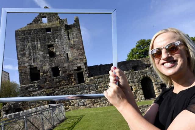 Or it could be a landmark like this one of Ravenscraig Castle in Kirkcaldy. Pic: Fife Photo Agency.