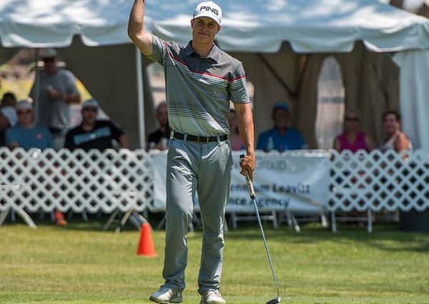 Calum Hill grew up in Kinross - and is set for his Major debut at the US Open next week.