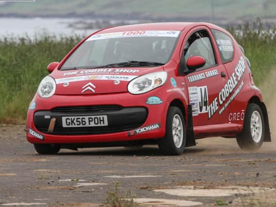 Middlemiss helps to clinch third in Junior Ecosse rally challenge (pic:Eddie Kelly)