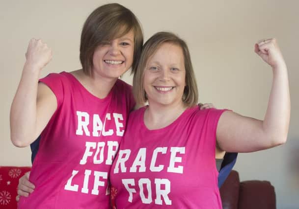 Lindsay Blake (right) and daughter Stephanie will lead the charge at the Pretty Muddy 5K event in Kirkcaldy on Saturday.