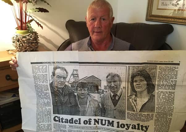 Former Frances Colliery miner John Mitchell is still waiting to clear his name  thirty four years on.