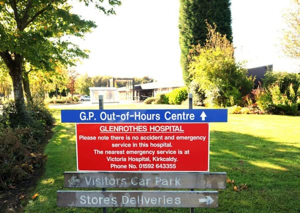 The service closure has been in place since April affecting three Fife hospitlas.