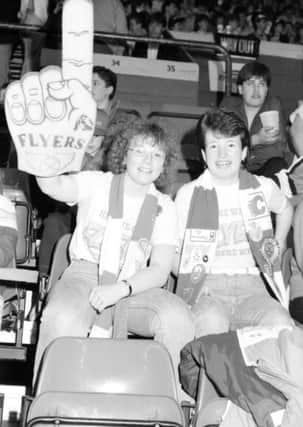 Fife Flyers fans at Wembley circa 1987 (Pic: Bill Dickman/FFP)