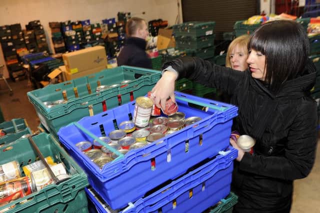 Locals are being urged to support Kirkcaldy Foodbank after demand doubled in just 12 months. Pic: Michael Gillen.