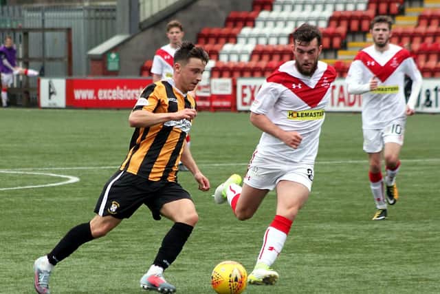 Nathan Flanagan was on loan at East Fife last season from parent club St Mirren.