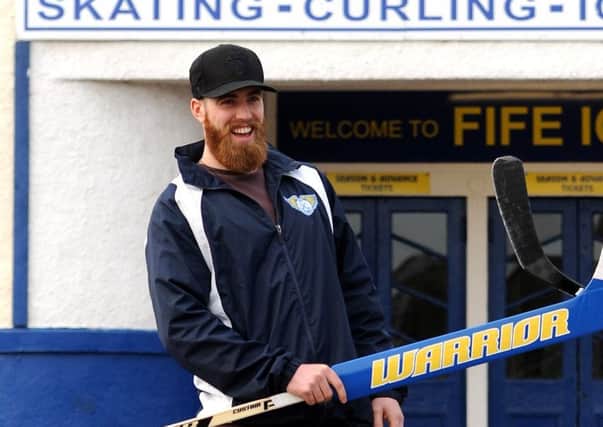 Netminder Shane Owen returns to Fife Flyers a year after departing - credit- Fife Photo Agency