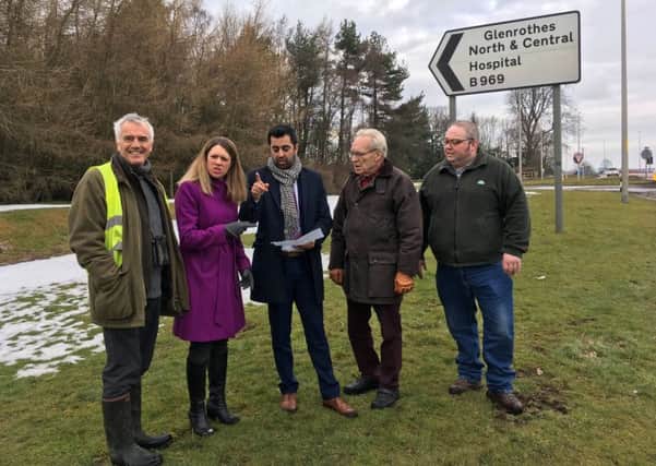 Former Transport Minister Humza Yousaf visited the site earlier this year.