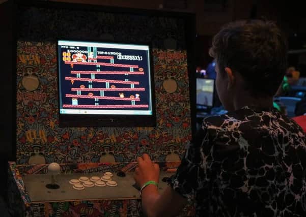 Visitors will be able to play retro games.