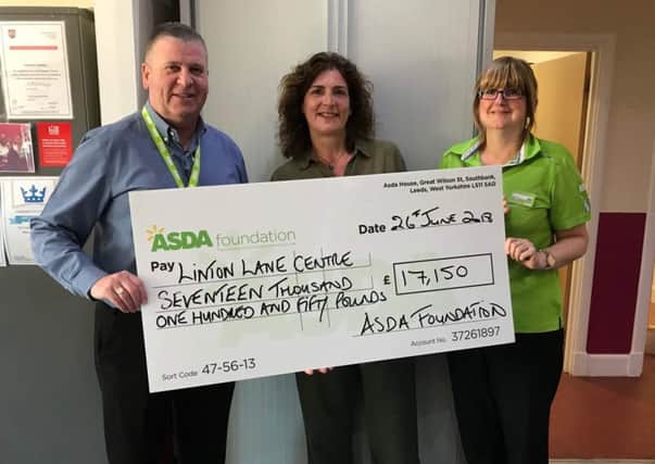 Linton Lane receives donation from Asda Foundation -