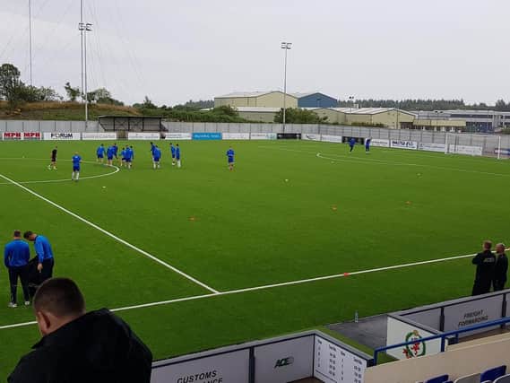 Raith pay a visit to Cove's new stadium.