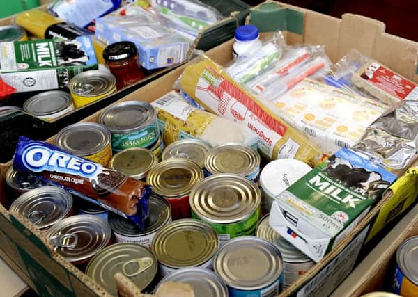 The foodbank is in need of food donations.