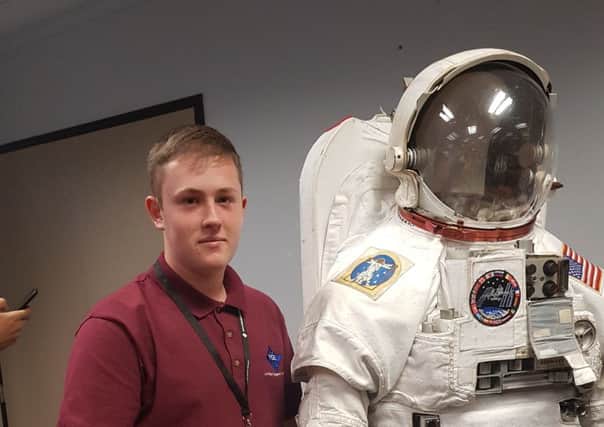 Harris at the United Space School.