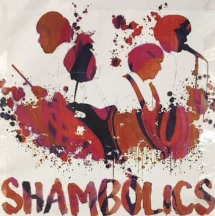 Shambolics posters for the Lourenzo's gig in Dunfermline have been going up all over Fife this week.