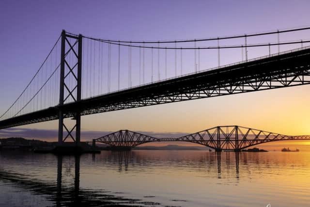 One of the entries submitted in the competition - Fife from the Bridge sent in by Laura J Mitchell from Kirkcaldy.