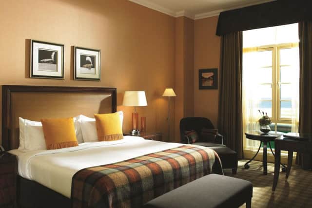 Competition entrants have the chance to win an overnight stay in a Deluxe King Room at the five star Fairmont Hotel in St Andrews.