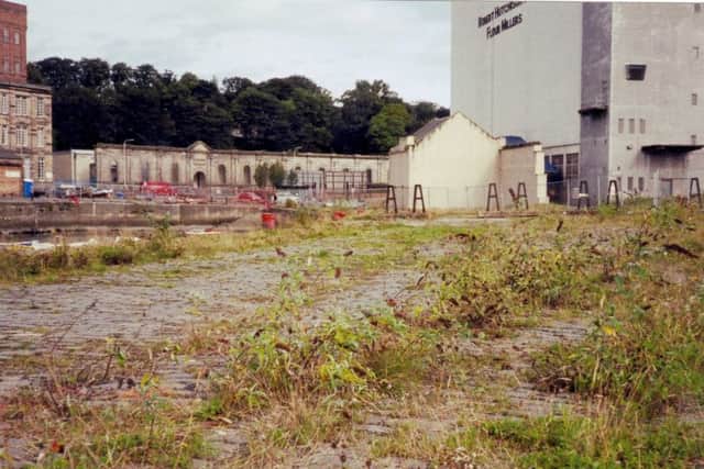 The area before the redevelopment began