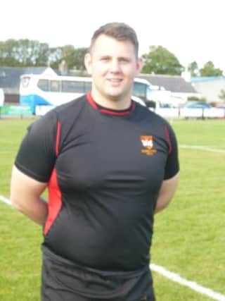 Glenrothes Rugby's Ross Hutchison