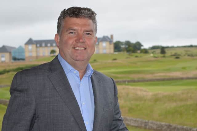 John Keating, general manager, Fairmont Hotel, St Andrews. He is one of the judges in our competition.