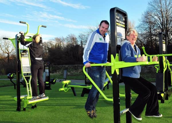 There are plans for a green gym on Kirkcaldy's Esplanade like this one in Wester Hailes, Edinburgh. Pic: Jon Savage Photography.