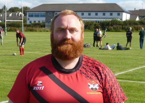 Glenrothes Rugby prop Liam Fowlis