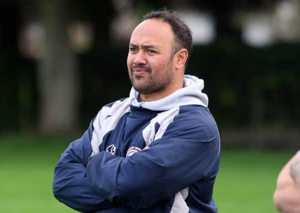 Kirkcaldy's head coach Quintan Sanft (Pic by Michael Booth)