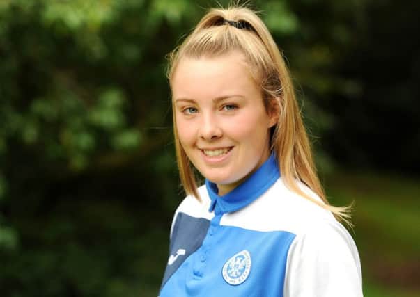 17-year old Rebecca McGowanhas been selected for the Scotland U19s squad (Pics by Fife Photo Agency)