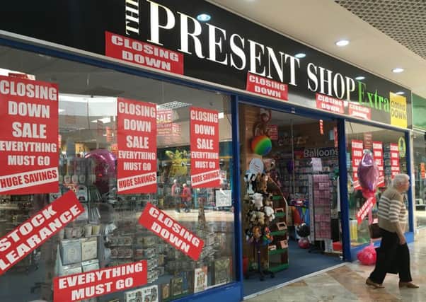 The Present Shop Extra in KIrkcaldy's Mercat Shopping Centre is to close after eight years.