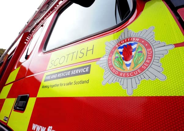 Scottish Fire and Rescue Service are in attendance.