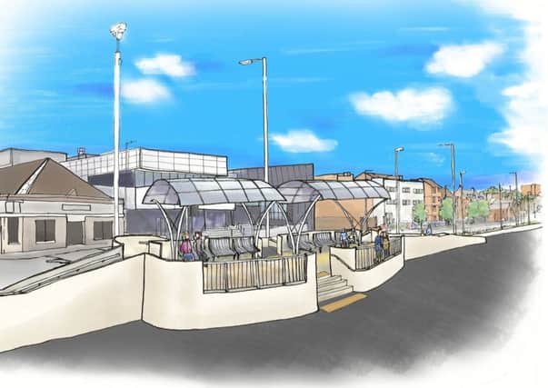 Artist impression of the Â£1.41 million Kirkcaldy Waterront regeneration plan