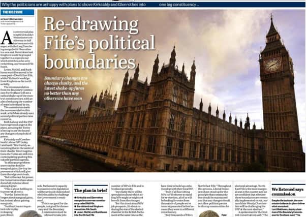 Fife boundary changes - spread from Fife Free Press