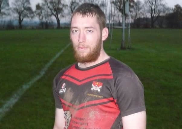 Glenrothes Rugby's Kyle McIntosh