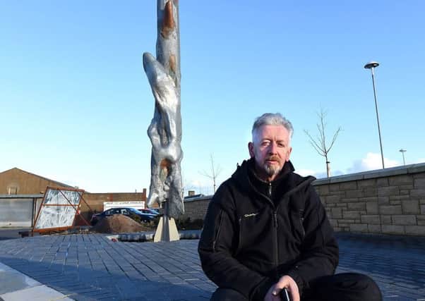 Artist David Mach will remove the sculpture next month (Pic FPA).