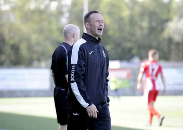 Darren Young is delighted with the attitude of his Fife squad.