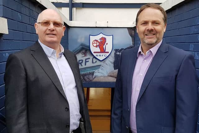 New Raith Rovers management team John McGlynn and Paul Smith