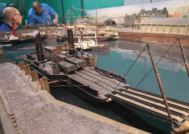 The model is over 13 metres long