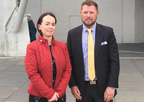 Kirkcaldy West, Kinghorn & Burntisland councillor Kathleen Leslie met with Conservative shadow Transport minister Jamie Greene MSP to seek his support for improvrd disabled access at Burntisland station