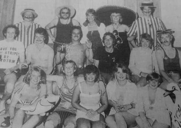 1981 - Bentley's nightcluib, Kirkcaldy. A beach party.
