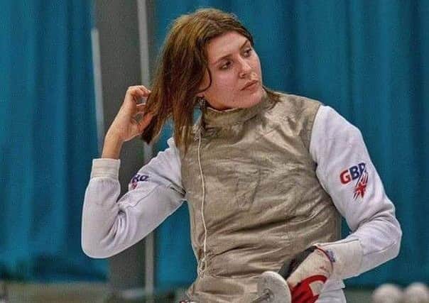 Fencer Chloe Dickson wins British Championships
