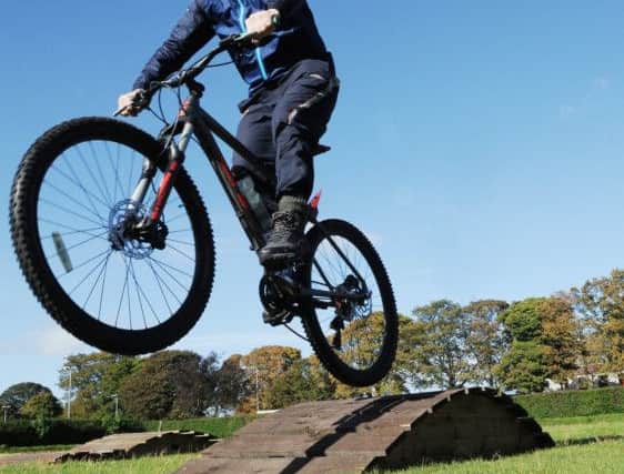 A proposed bike pump track will be open to the public