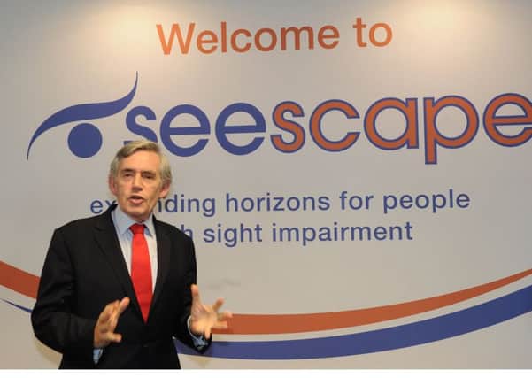 Gordon Brown (Pic: George McLuskie)