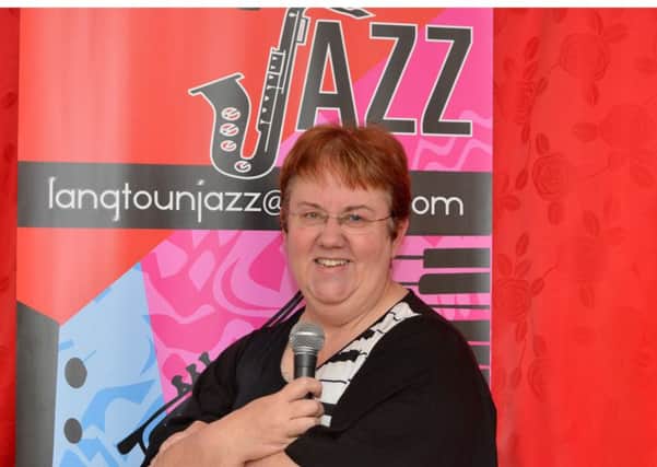 Jazz singer Grace Black has been the main organiser of Kirkcaldy's first jazz festival. Pic: George McLuskie.