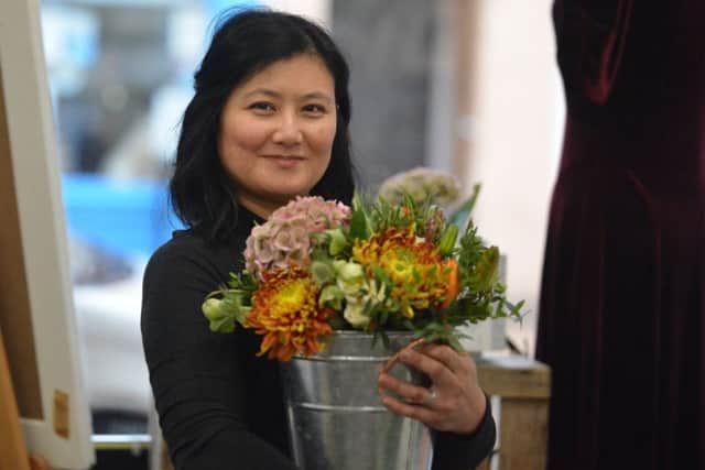 Rose Bentley-Steed owns The Flower Rangerin Merchants' Quarter. Pic: George McLuskie.
